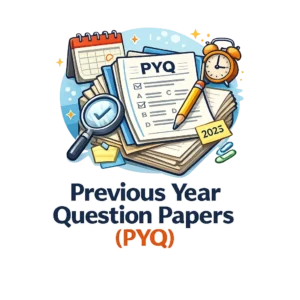 Previous Year Question Papers (PYQ)